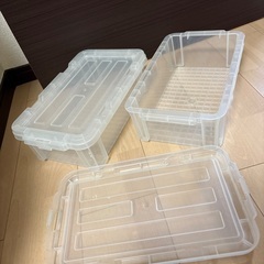 クリアボックス　3点の画像