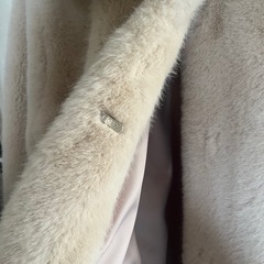 ふわふわ　ファーコートの画像