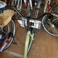 未使用 未登録 自転車 マイルド 26インチ 6段変速 カーキの画像