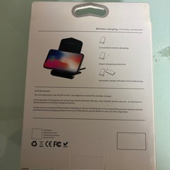 未使用品ワイヤレス充電スタンドの画像