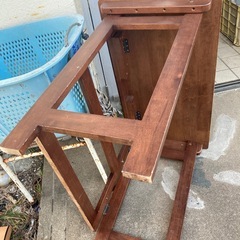 テーブル折りたたみの画像