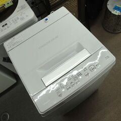 西岡店 洗濯機 4.5kg 2021年製 東芝 AW-45M9 ホワイト TOSHIBA 単身 1人暮らしの画像