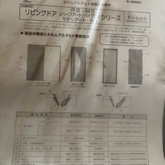 3/24まで　新品　大建工業（DAIKEN）ダイケンリビングドア RIIIシリーズの画像