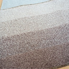 ニトリ キッチンマット ブラウングラデーションの画像