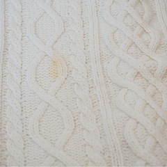 LOWRYSFARM 白ホワイト ニットの画像