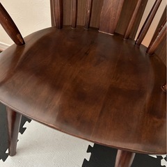 柏木工　ダイニングチェア　アームチェア　椅子　アンティークの画像