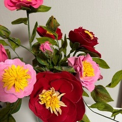 フェルトフラワー（花瓶無し）の画像