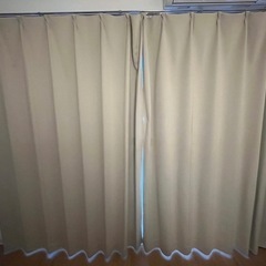 【受付締切済】【3月23日午前中引き取り】カーテンセットの画像