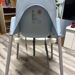 IKEA ハイチェア　足置き場付きの画像