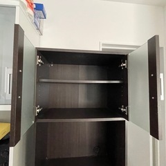 ニトリ　食器棚の画像