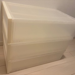 無印良品　衣装ケース　3点の画像
