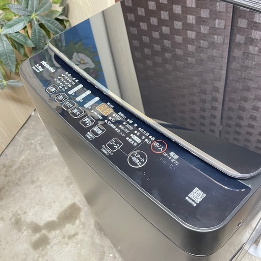 ?激安?❗️配送•設置?動作確認済み✅　?3ヶ月保証?高年式　2024年　HISENSE 5.5KG 洗濯機　HW-G55E2K