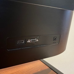 【美品】アイリスオーヤマ 27インチモニター ILD-A27FHD-B フルHDの画像