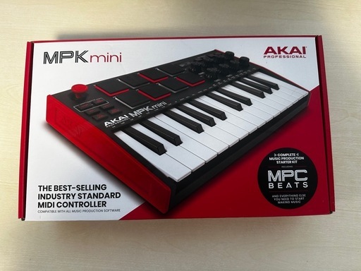 AKAI｜アカイ 〔USB MIDIコントローラー〕MPK mini Play