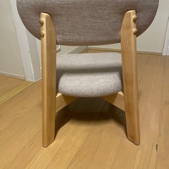 天然木ローチェア　の画像