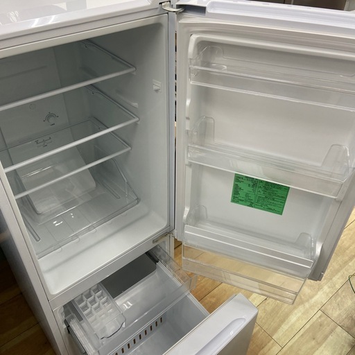 ワールプール 156L冷凍冷蔵庫【リサイクルフカツ岡崎倉庫店】260302SM-14