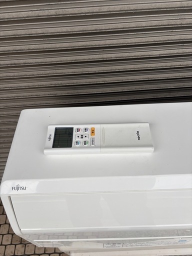 ?格安ノクリア✨富士通ゼネラル?取付込✨️簡易クリーニング済❄️中古 FUJITSU ノクリア AS-C28H-W 2018年式 10