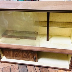 飾り棚　収納　タンス　本棚　レトロの画像