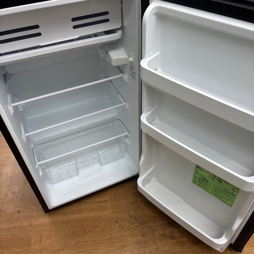 ☆ドリーム荒牧店☆ジモティー割引有☆【クリーニング済み】アイリスオーヤマ/1ドア冷蔵庫/IUSD-9A-B/93L/2021年製
