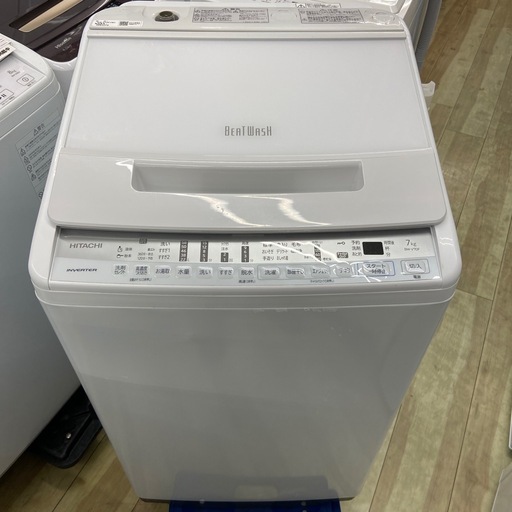 日立 7.0kg全自動洗濯機【リサイクルフカツ岡崎倉庫店】260302SM-15