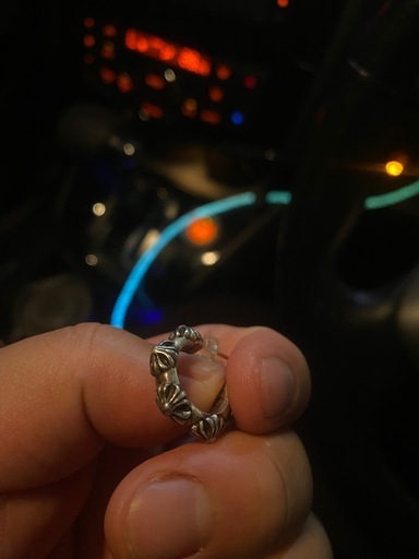 Chrome Hearts クロムハーツ CROSS HOOP Earring クロス ピアス