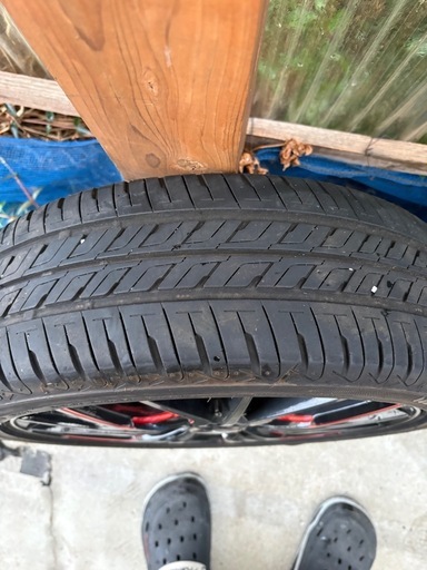 レオニス、アルミタイヤセット　　　　　サイズ165.50.16インチ 値下げしました。