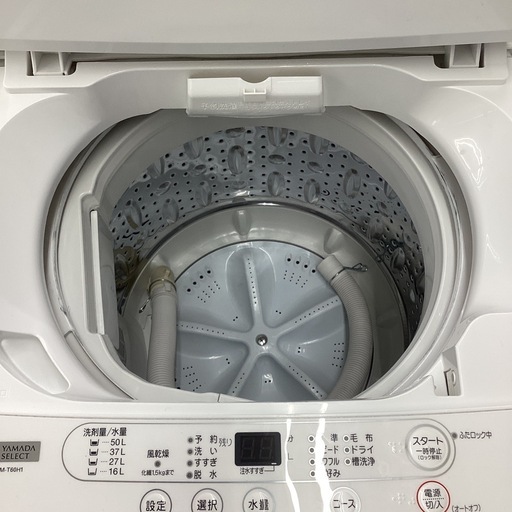 【トレジャーファクトリー長久手店】　6.0kg洗濯機　YAMADA(ヤマダ) YWM-T60H1 2022年製