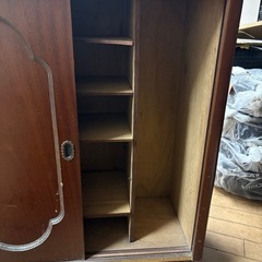 木製　靴箱の画像