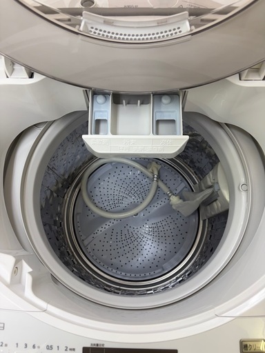 #90 大容量ファミリータイプ!! 激安洗濯機!!  SHARP 2016年 9.0kg ES-GV9A-N 縦型洗濯機