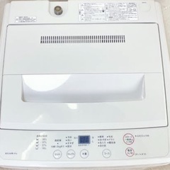 (送料無料) 2021年 極美品 6kg 洗濯機 無印 風乾燥 部屋干しコース ⑨の画像