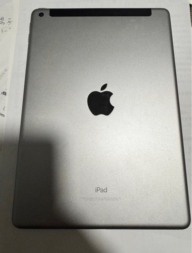iPad wifi+cellular 6th generation　128GB space gray