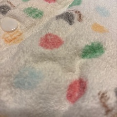 ミキハウス　タオルポンチョ　綿100%の画像