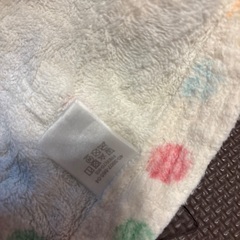 ミキハウス　タオルポンチョ　綿100%の画像