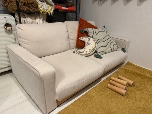 【1万円】二人掛けコーデュロイソファ