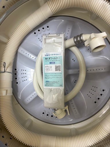 #94 激安洗濯機!! SHARP 2017年 5.5kg ES-GE5A-V 糸くずフィルター新品付属