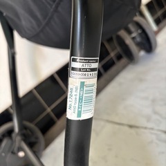 コンビ ATTO ベビーカー A型 ブラック 美品の画像