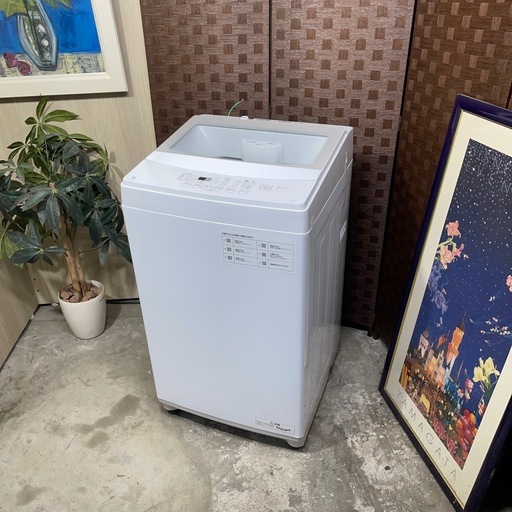 ?激安?❗️配送•設置?❗️✅動作確認済み✅?保証付き?高年式2023年　ニトリ　6KG 全自動洗濯機　NTR60　