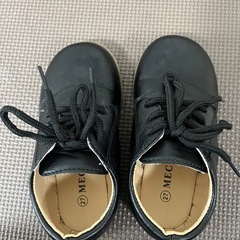 17cm フォーマルシューズ　黒　卒園式　入園式の画像