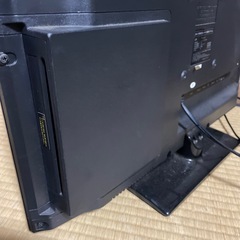  24インチDVDプレイヤー内蔵テレビの画像