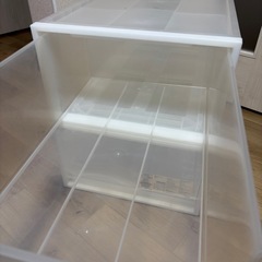 急募‼️無印良品　衣装ケース引出式　大×2個の画像