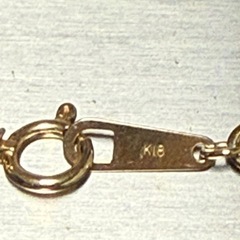 k18 ネックレスの画像