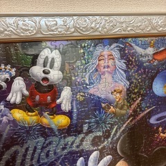 ディズニー　パズル　公式額縁付の画像