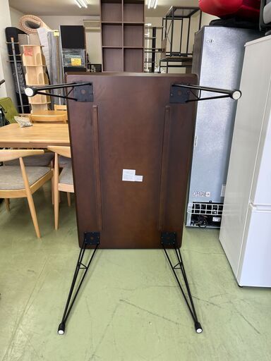 【✨お取引き中です✨】 ?️✨【ニトリ】ダイニングテーブル120×75＋チェア1脚セット‼️ブラウン×ブラックでカフェ感MAX?✨（ク