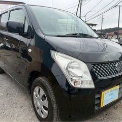 人気車種！スズキ ワゴンR 激安入荷★総額9.5万円★車検付き♪社外ナビ ワンセグテレビ 冷暖房確認済み！Tチェーン式 修復歴なし お早めに！の画像