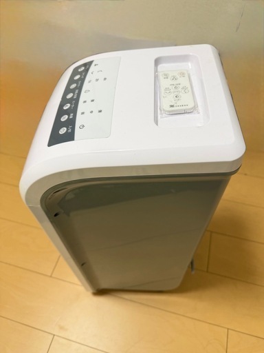 冷暖房ファンヒーター リモコン付き 美品