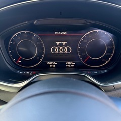 アウディ TT 2015式 コーティング済み　内装クリーニング済みの画像