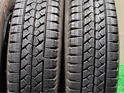 ROADMAX 12インチ 4J ＋42 4穴 PCD100 ブリヂストン ブリザック VL1 145R12 LT 軽トラック バリ溝