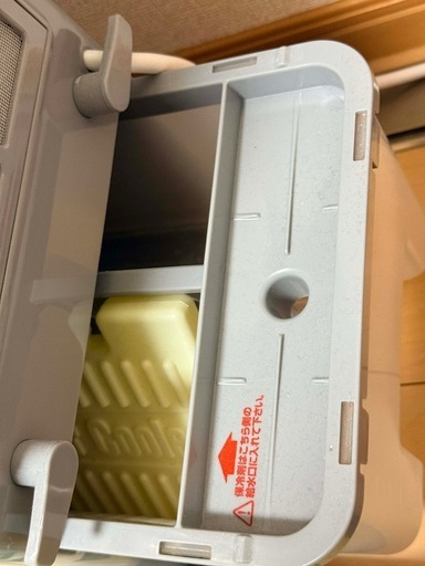 冷暖房ファンヒーター リモコン付き
