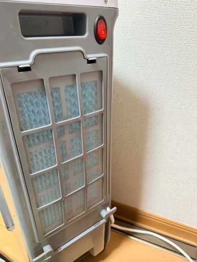 冷暖房ファンヒーター リモコン付き