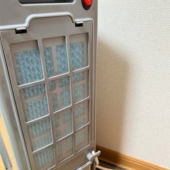 冷暖房ファンヒーター リモコン付き の画像